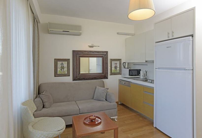 آپارتمان 2 خوابه با چشم‌انداز دریا, Cheya Gumussuyu Residence