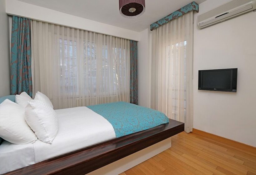 آپارتمان 3 خوابه با چشم‌انداز دریا, Cheya Gumussuyu Residence