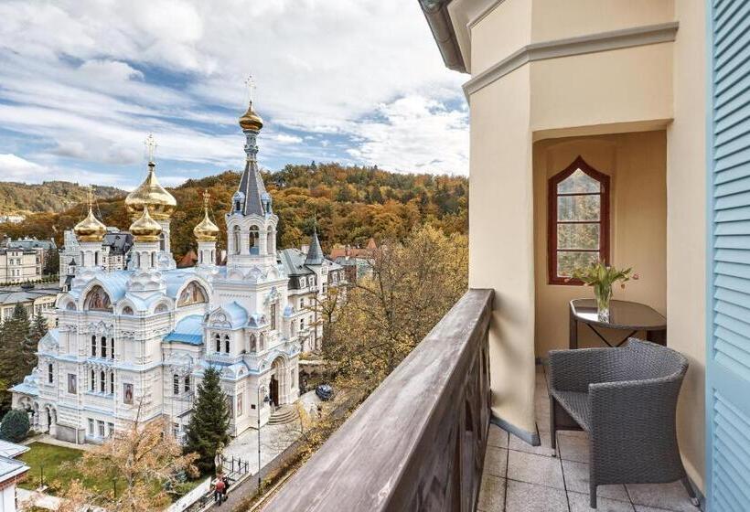 اتاق لوکس با بالکن, Spa Hotel Villa Ritter