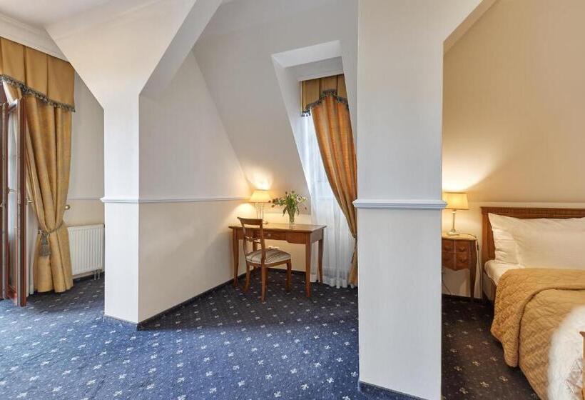 اتاق لوکس با بالکن, Spa Hotel Villa Ritter