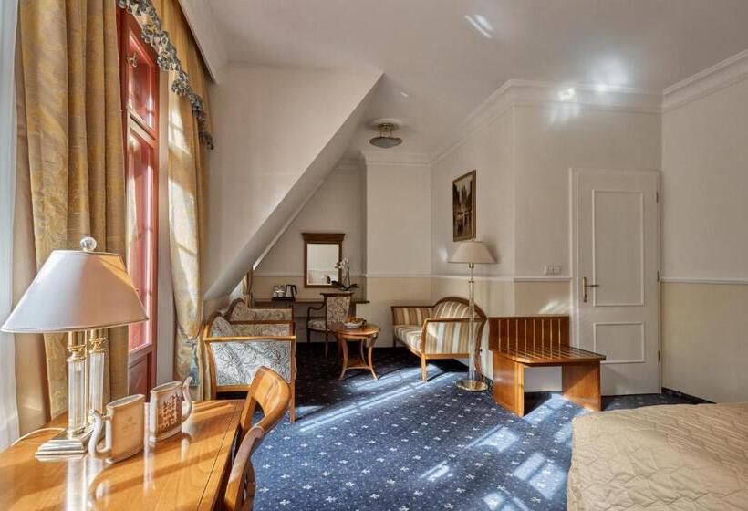 اتاق لوکس با بالکن, Spa Hotel Villa Ritter