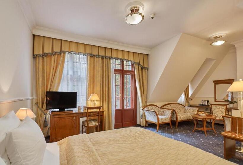 اتاق لوکس با بالکن, Spa Hotel Villa Ritter