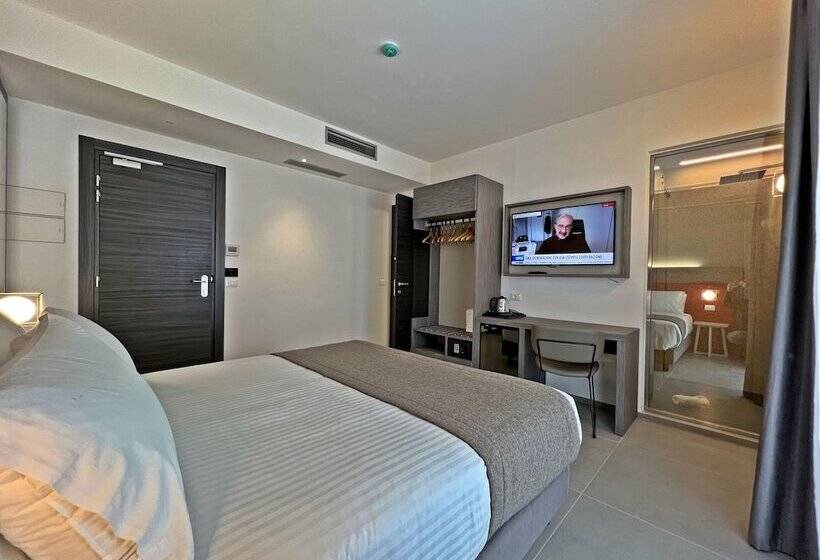 اتاق راحتی با چشم‌انداز دریا, Resort La Battigia Beach & Spa