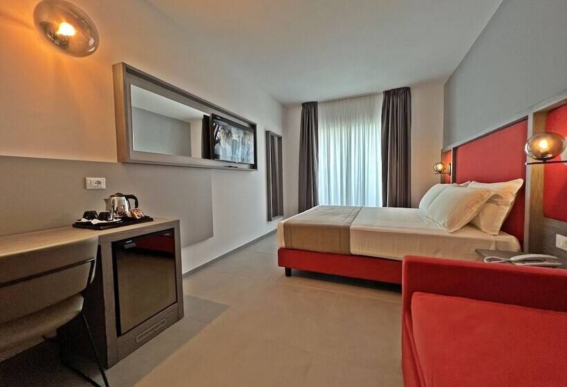 اتاق لوکس با چشم‌انداز دریا, Resort La Battigia Beach & Spa