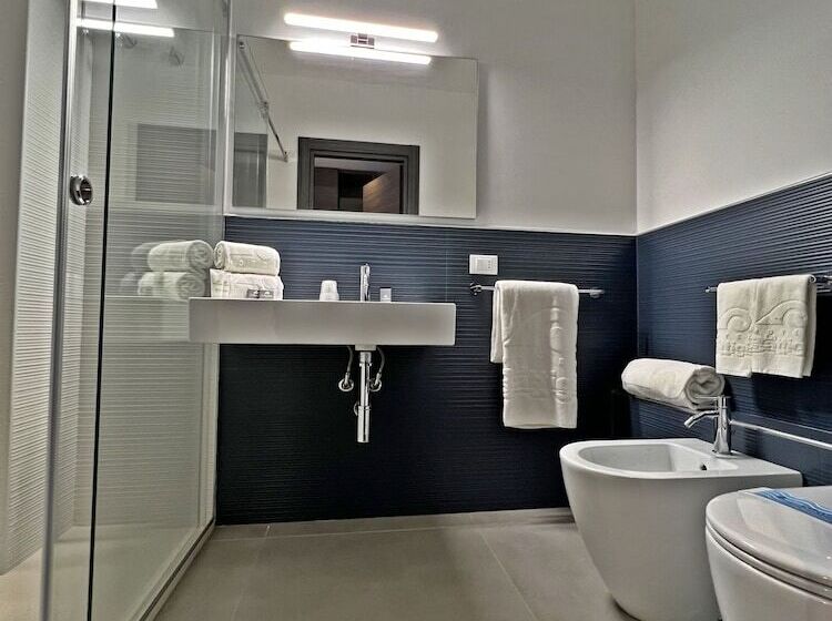 اتاق لوکس با چشم‌انداز دریا, Resort La Battigia Beach & Spa