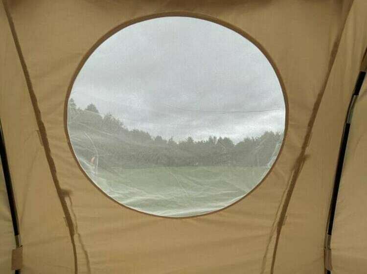 کابین, Spacious Bell Tent At Herigerbi Park, Lincolnshire