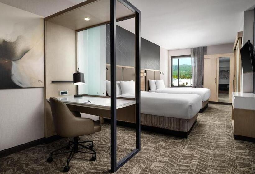 Suite Queen Bed, Springhill Suites By Marriott Milpitas Silicon Valley