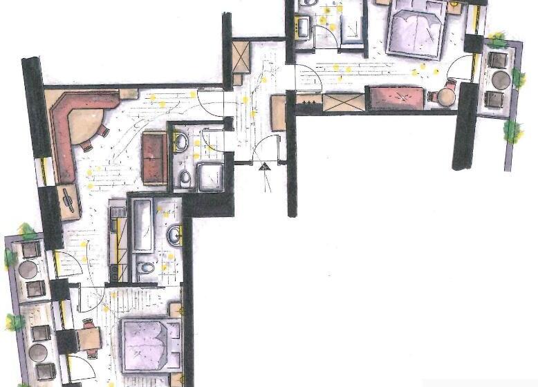 Appartement met 2 Slaapkamers, Schimpfösslhof