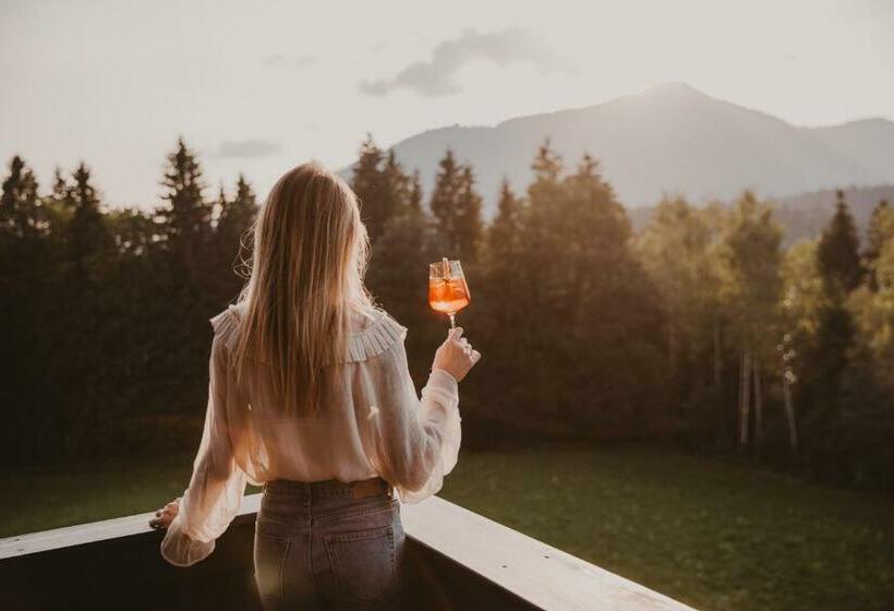 اتاق لوکس با بالکن, Seebichl Haus Am See Designhotel Kitzbühel
