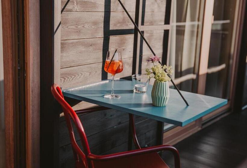 اتاق استاندارد یک تخته با بالکن, Seebichl Haus Am See Designhotel Kitzbühel