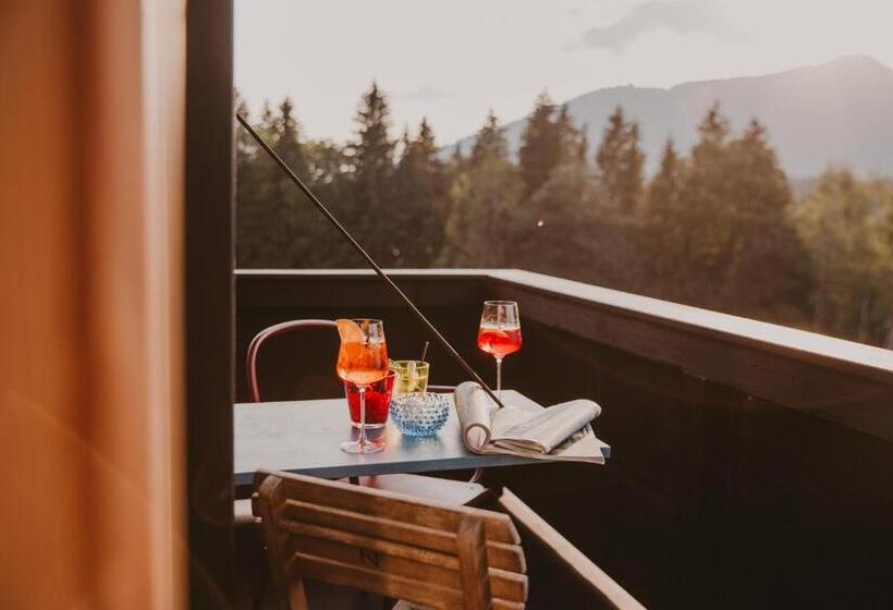 Standard Single Room with Balcony, Seebichl Haus Am See Designhotel Kitzbühel