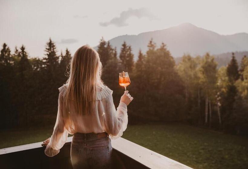 اتاق استاندارد یک تخته با بالکن, Seebichl Haus Am See Designhotel Kitzbühel