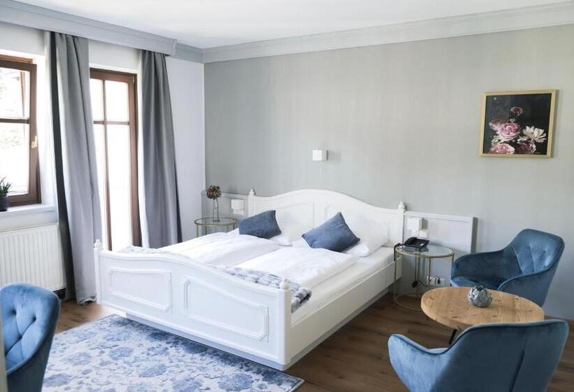 Habitación Estándar con Balcón, Boutiquehotel Hubertushof