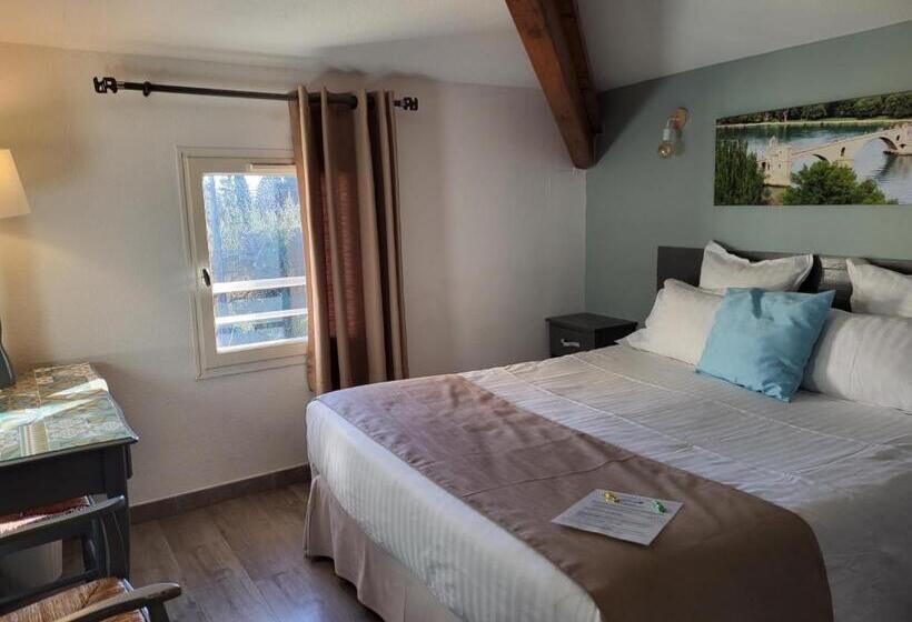 اتاق استاندارد با تخت بزرگ, Logis Hotel La Ferme