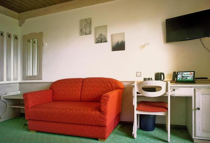 اتاق استاندارد با بالکن, Bergseele Privat  & Retreathotel Schwarzwald