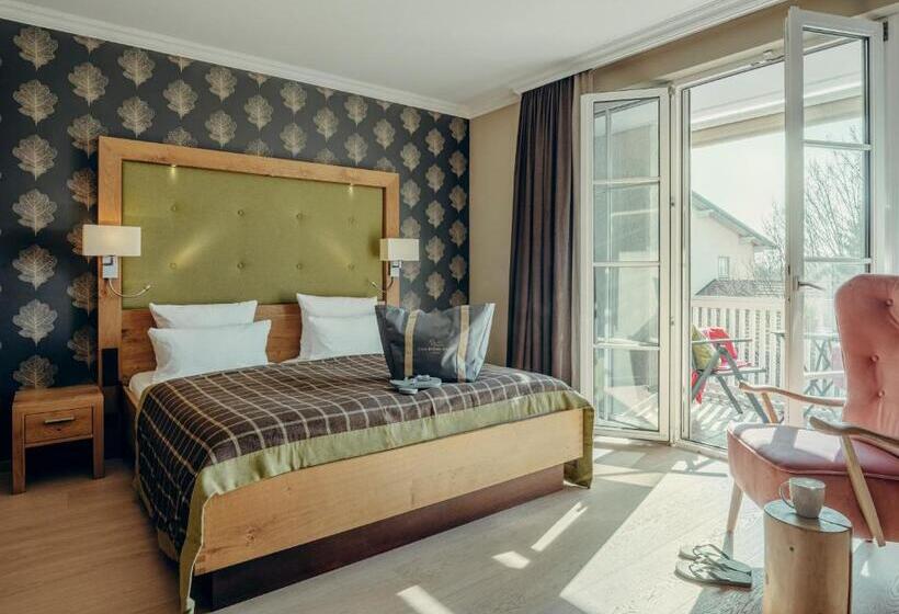 اتاق استاندارد با بالکن, Wellness & Thermal Retreat Das Mühlbach