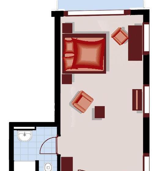 اتاق استاندارد, Apartmenthotel Quartier M