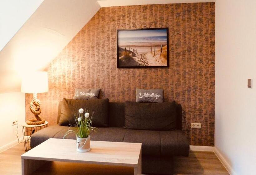 带1个卧室的豪华公寓, Stadthotel Garni Smutje