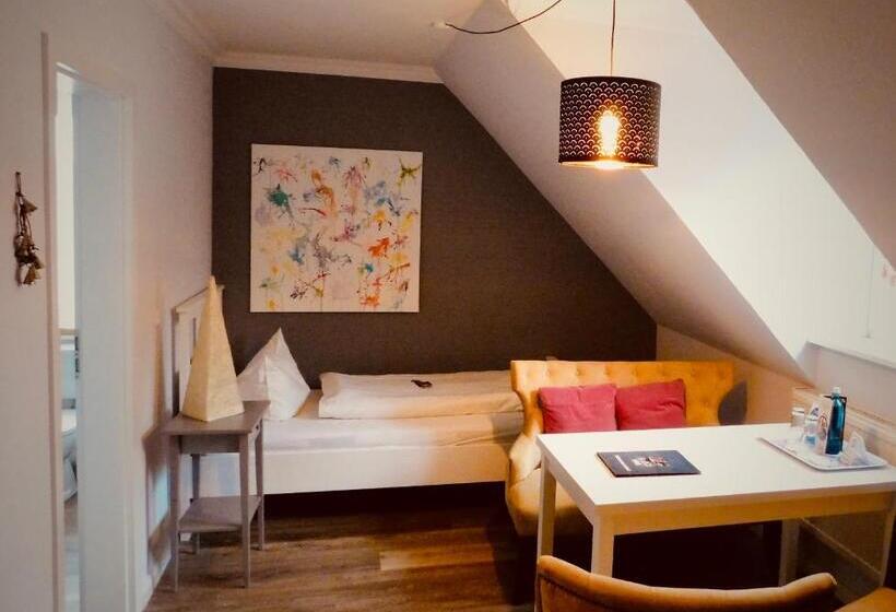 带1个卧室的豪华公寓, Stadthotel Garni Smutje