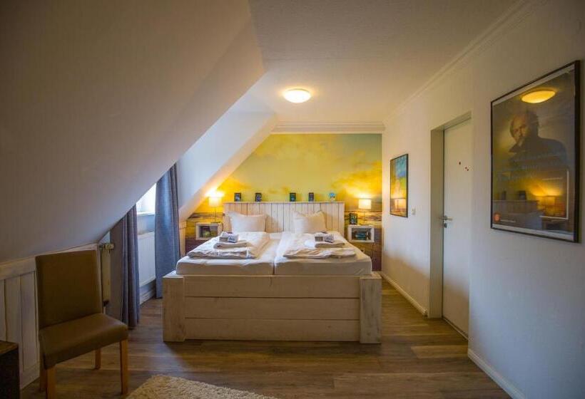 带1个卧室的豪华公寓, Stadthotel Garni Smutje