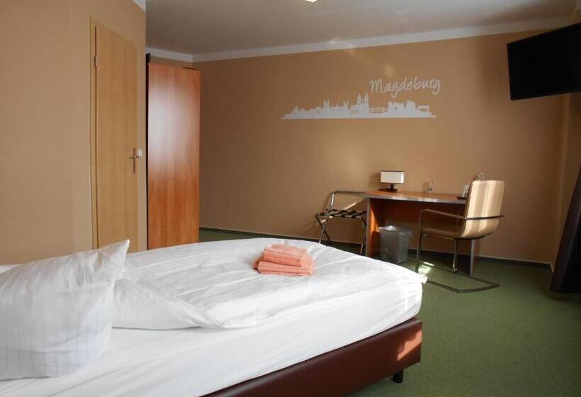 Standard Single Room, Síu Hotel Magdeburg