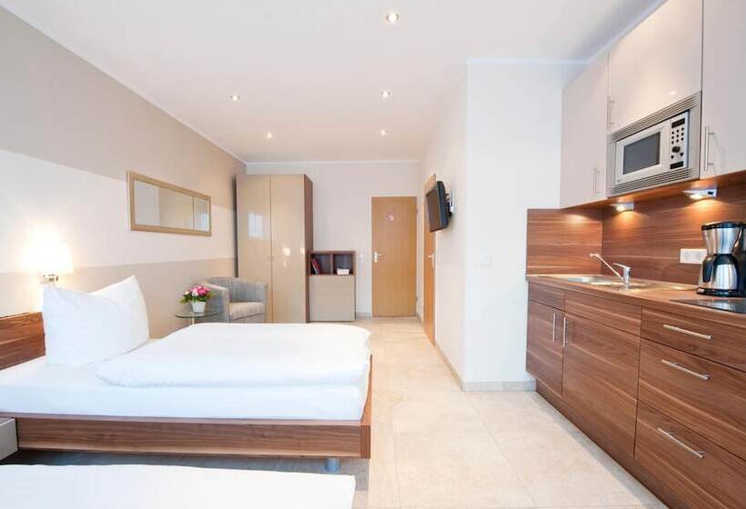 １ベッドルームのコンフォーとアパートメント, Appartements Am Kleeblatt