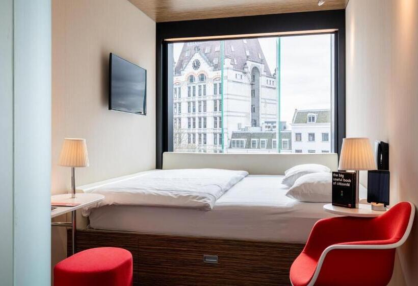 Standardzimmer Kingsize Bett, Citizenm Rotterdam