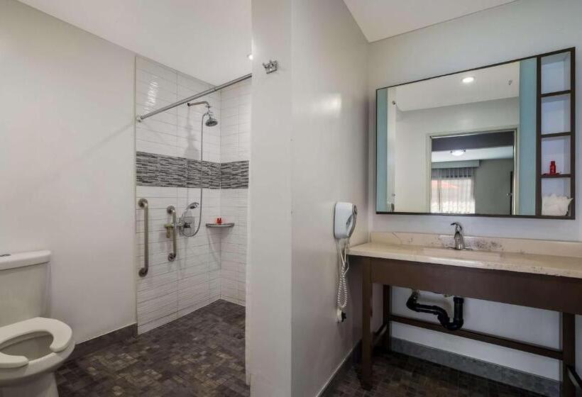 اتاق استاندارد با تخت بزرگ برای معلولان, Sunset West Hotel, Surestay Collection By Best Western