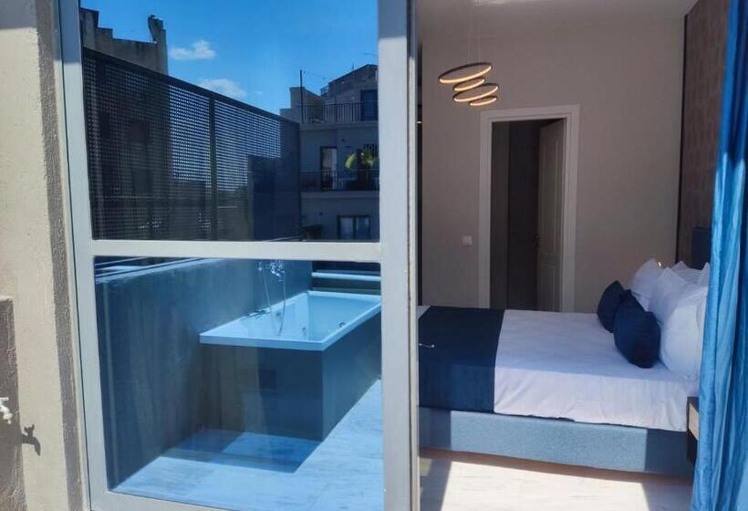 اتاق استاندارد با وان آب گرم, Trendy Hotel By Athens Prime Hotels