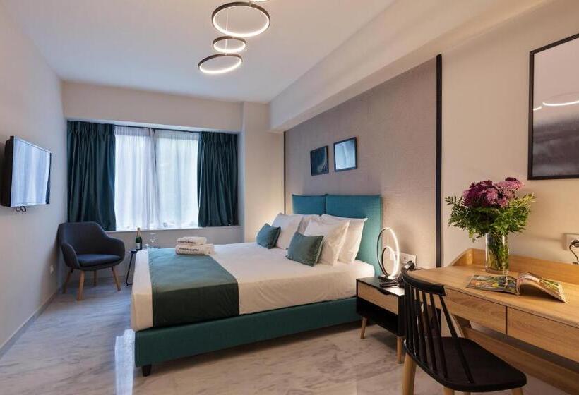 اتاق سوپریور با چشم‌انداز شهر, Trendy Hotel By Athens Prime Hotels