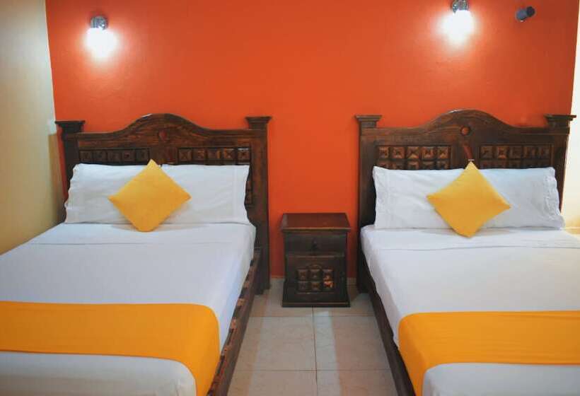 اتاق استاندارد با 2 تخت دوبل, Casa Rico