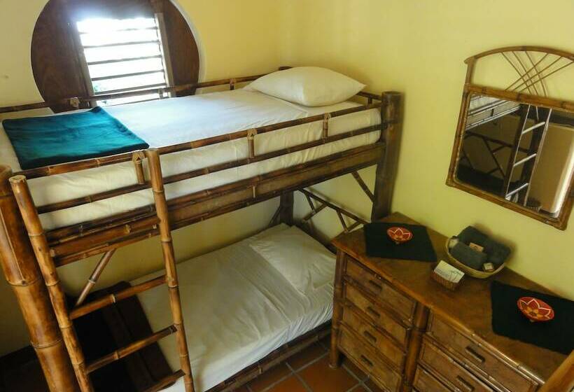 تختخواب در اتاق مشترک, Troncones Point Hostel