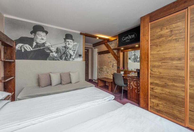 اتاق لوکس با بالکن, Garden Wellness Hotel S