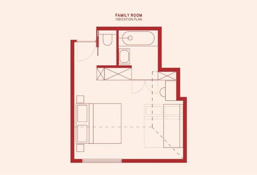 اتاق راحتی سه تخته, Villa Bonnie