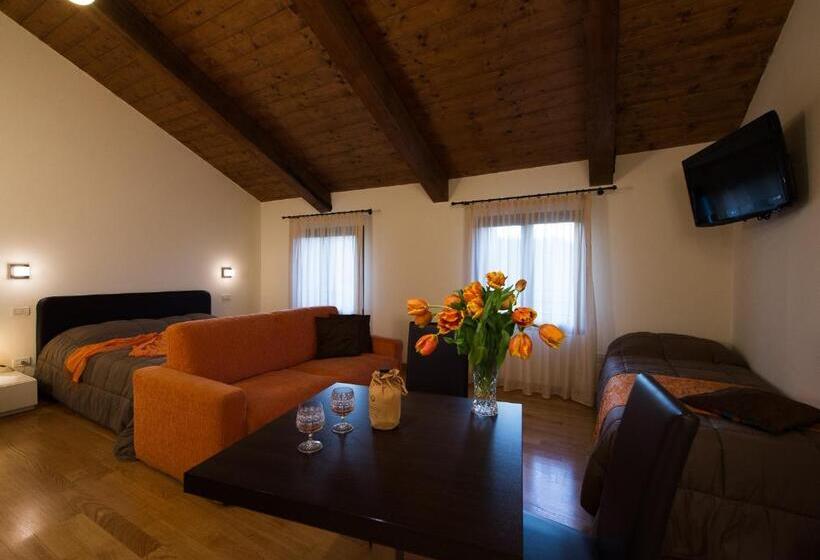 Standard Quadruple Room, Residence Cà Beregana