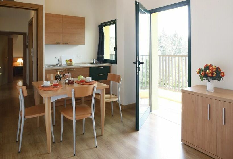 آپارتمان 1 خوابه با چشم‌انداز, Residence Miravalle E Stellalpina