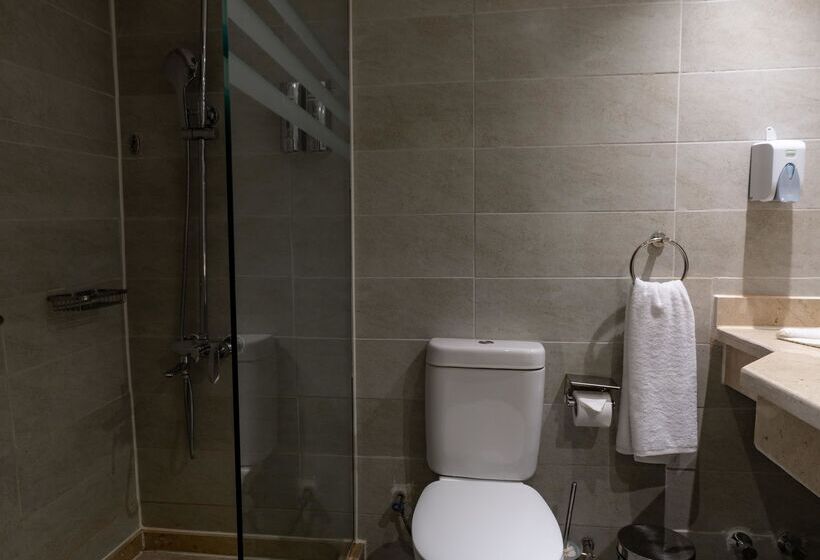 اتاق استاندارد با چشم‌انداز استخر, Aqua Mondo Abu Soma Resort