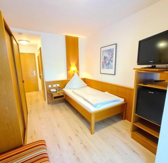 اتاق یک تخته با چشم‌انداز استخر, Thermenhotel Tannenhof   Ihr Wohlfühl