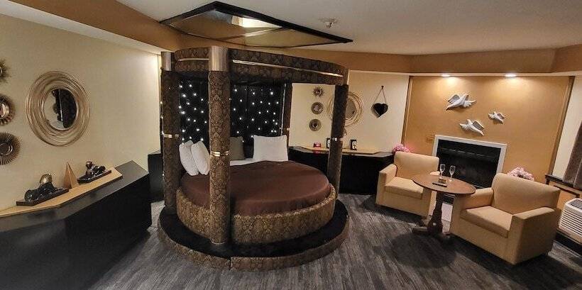اتاق استاندارد با تخت دوبل, Inn Of The Dove Romantic Luxury Suites With Jacuzzi & Fireplace At Harrisburg Hershey, Pa