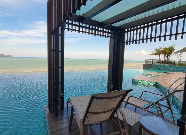 استودیوی استاندارد با چشم‌انداز دریا, Kuantan Imperium Seaview Cityview By Avenzee