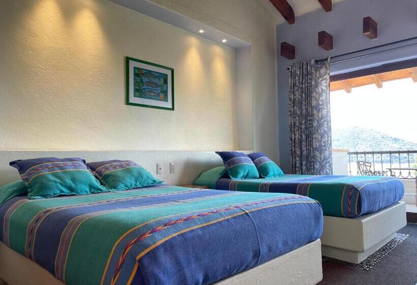 اتاق استاندارد چهار تخته, Hospedaje Villas Paraiso