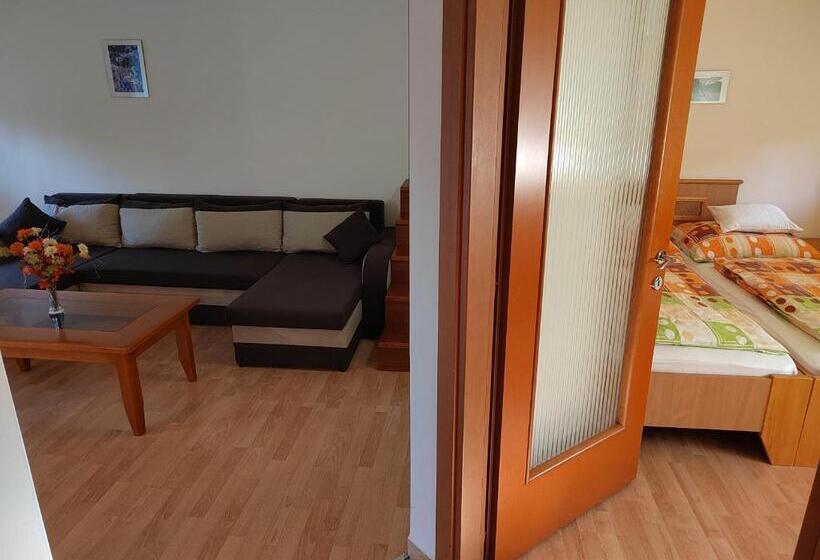 آپارتمان 1 خوابه با تراس, Garda Wellness Apartmanház