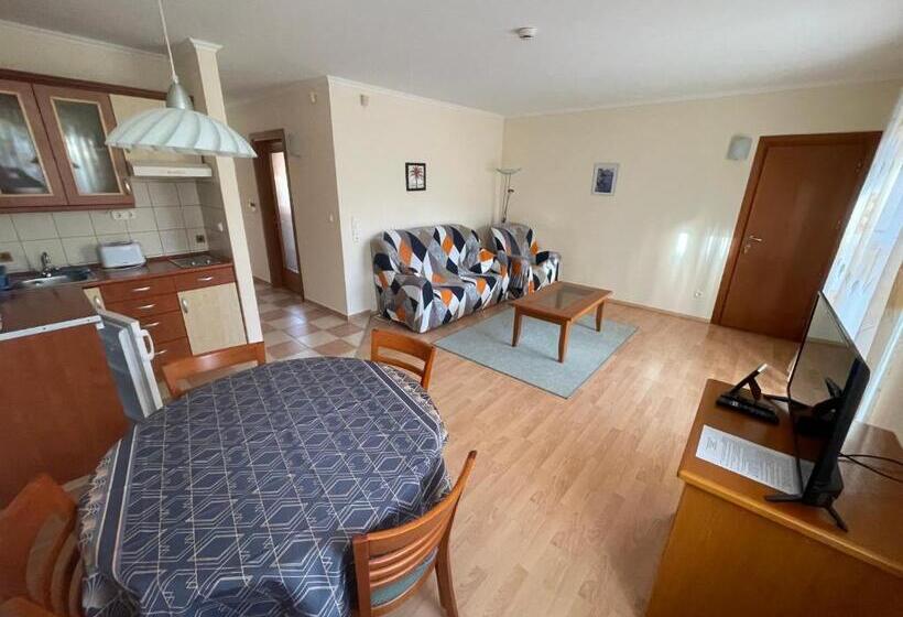 آپارتمان 1 خوابه با تراس, Garda Wellness Apartmanház