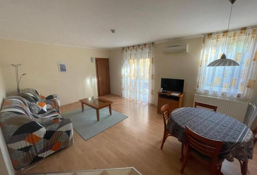 آپارتمان 1 خوابه با تراس, Garda Wellness Apartmanház