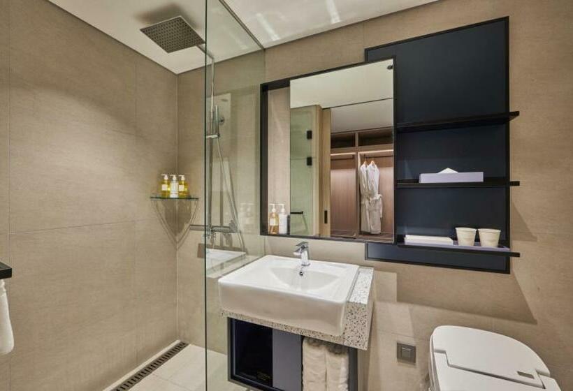 带大床的豪华间, Citadines Connect Hari Busan