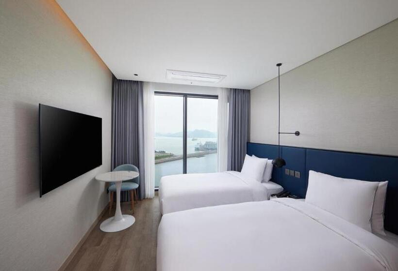 豪华海景房, Citadines Connect Hari Busan
