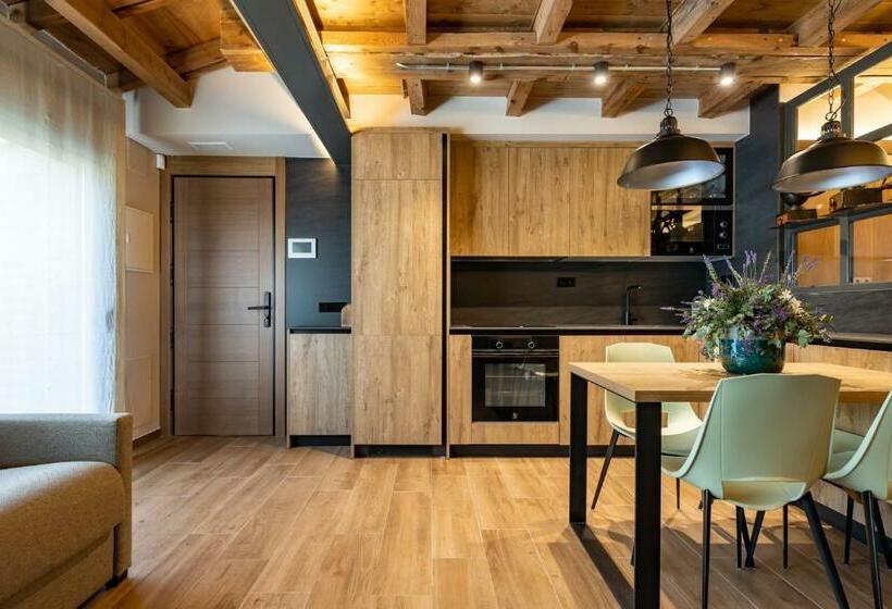 آپارتمان 1 خوابه با تراس, Cerdanya Mountain Residences