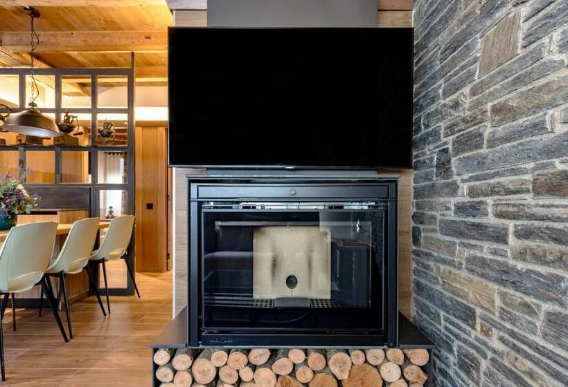 آپارتمان 1 خوابه با تراس, Cerdanya Mountain Residences