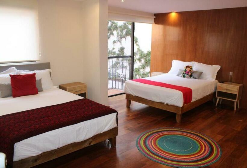 اتاق استاندارد با تراس, Casa Luna Coyoacan
