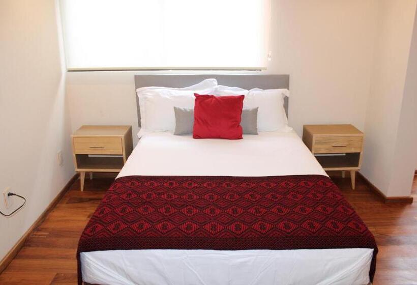 اتاق استاندارد با تراس, Casa Luna Coyoacan